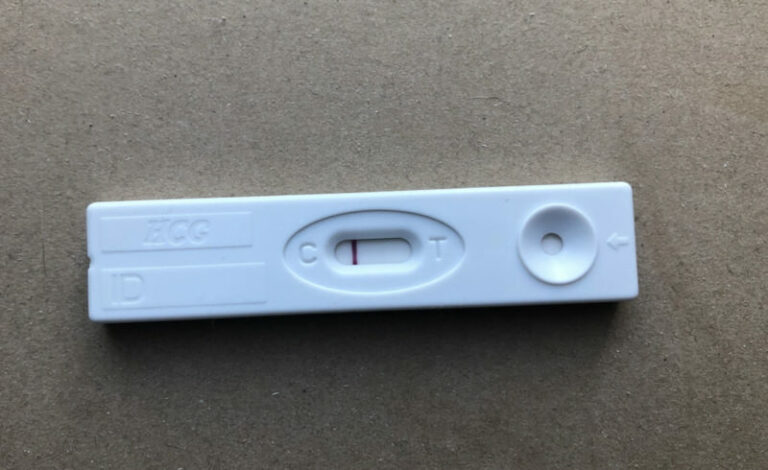 Pregnancy test squinter TTC IVF Blogs