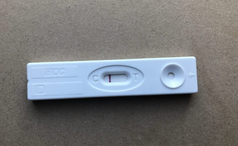 Pregnancy test squinter TTC IVF Blogs