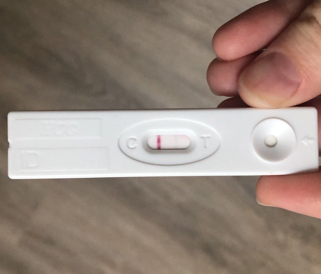 Pregnancy Test SquinterNeedles Egg Retrieval Loss Grief IVF In Vitro Fertilization Fertility Treatment Infertility Miscarriage Blog Support Resources