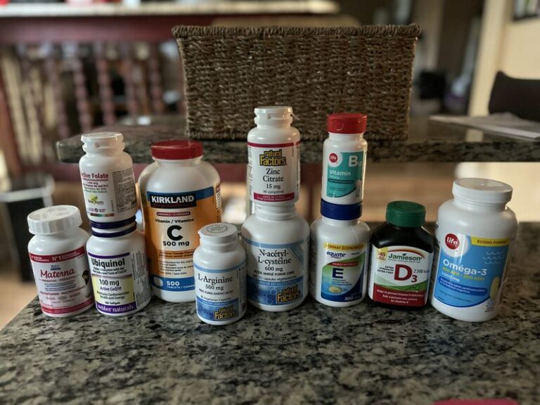 IVF Blog IVF Journey Infertility Supplements for IVF TTC